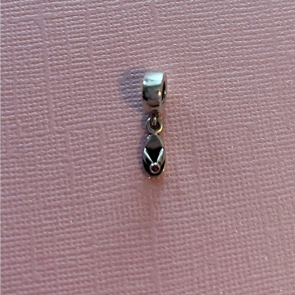 Authentic Pandora Flip Flop Dangle Charm - Picture 6 of 6